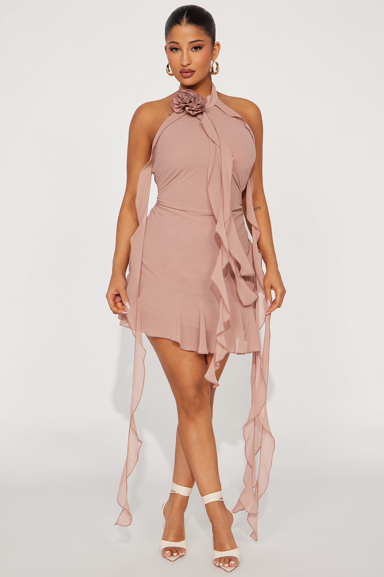 Fashion nova chiffon dress outlet