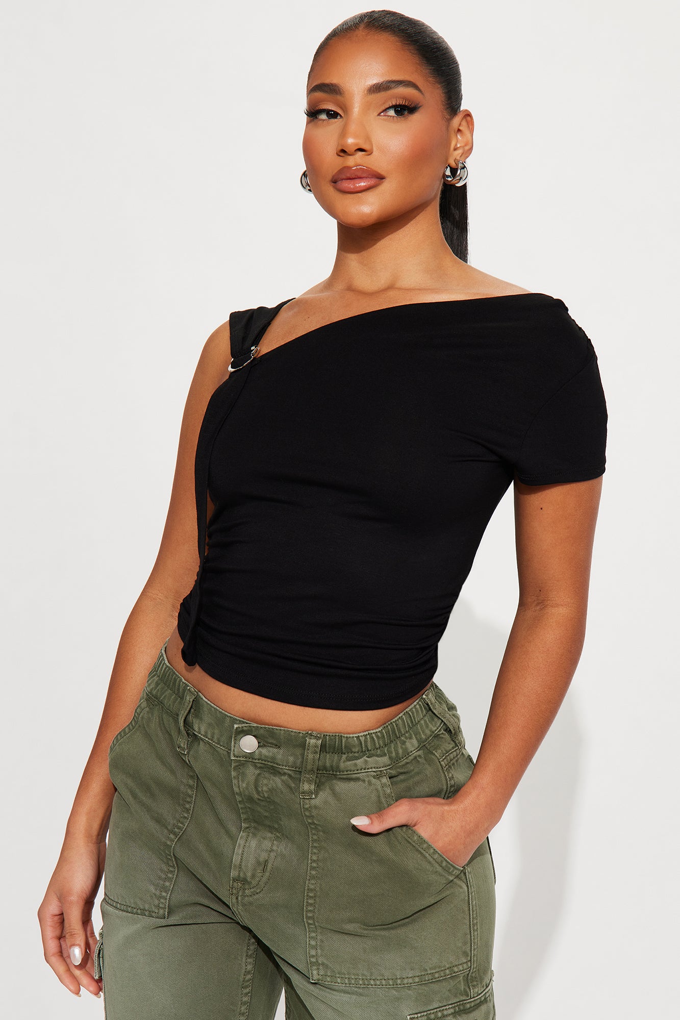 One shoulder 2025 top fashion nova