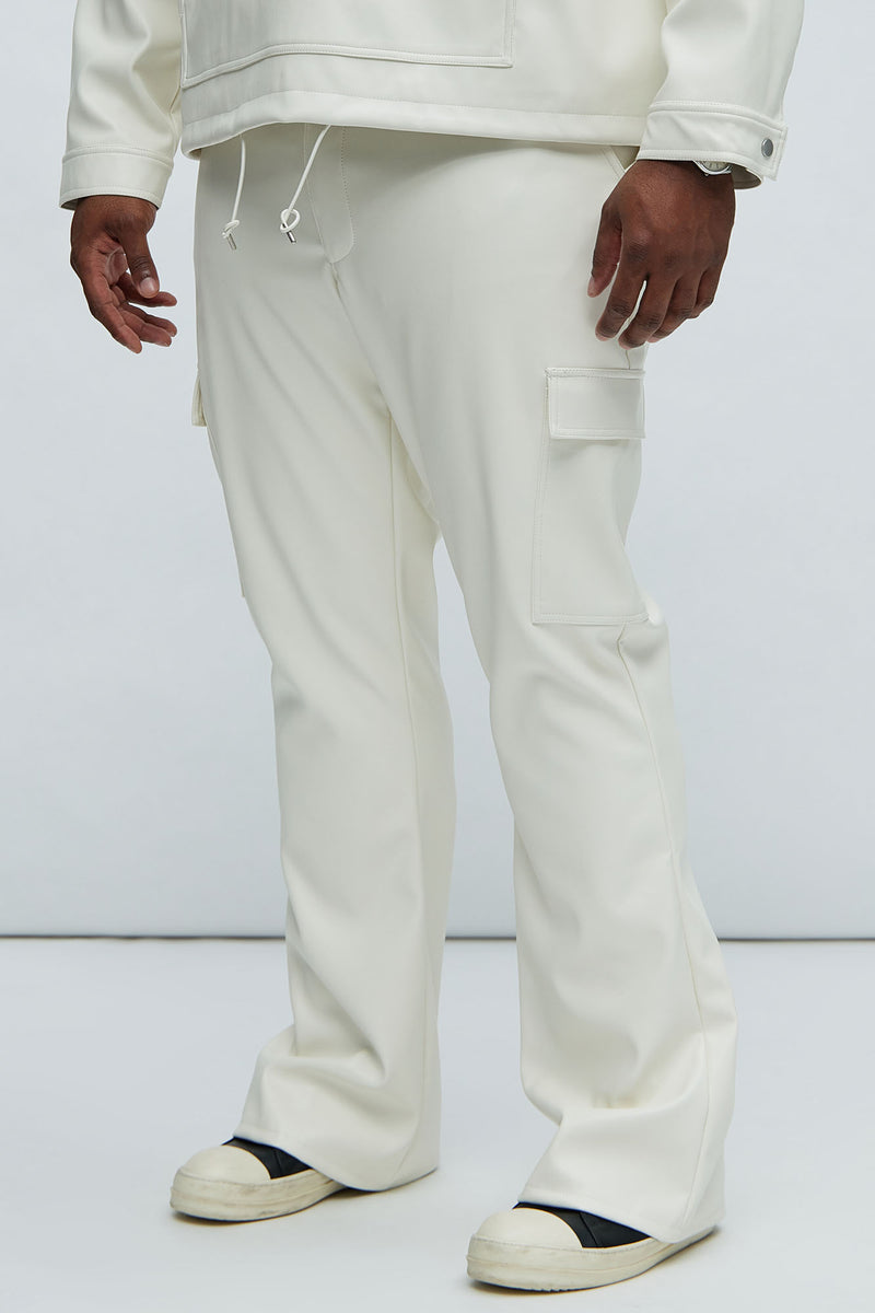 Royce Faux Leather Pants - White | Fashion Nova, Mens Pants | Fashion Nova