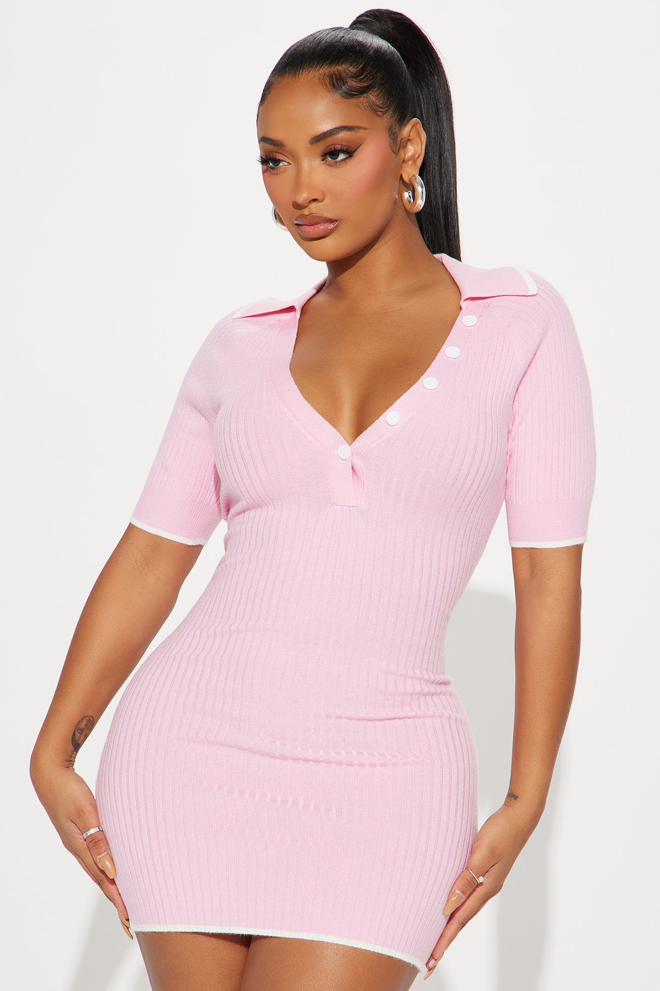 Fashion nova polo dress 2025