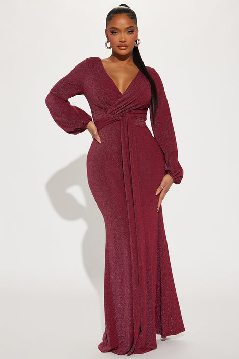 Glitter store maxi dresses