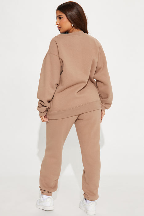 Sweatpants set fashion nova cheap