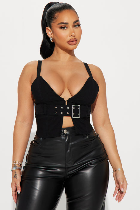 Fashion nova sale buckle pants