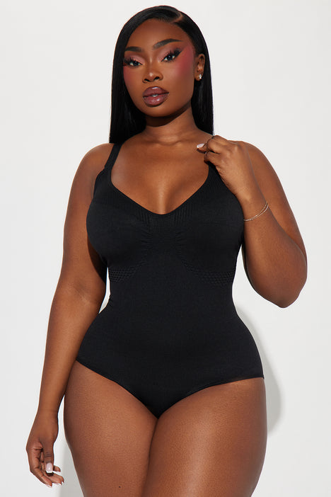 Snatched Body Shapewear Bodysuit - Black, Fashion Nova, Lingerie &  Sleepwear