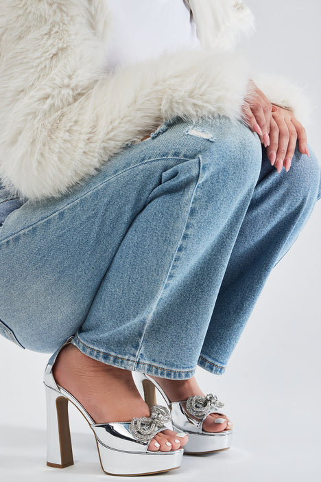 Candice Embellished Heeled Sandals - Silver | Fashion Nova, Shoes | Fashion  Nova