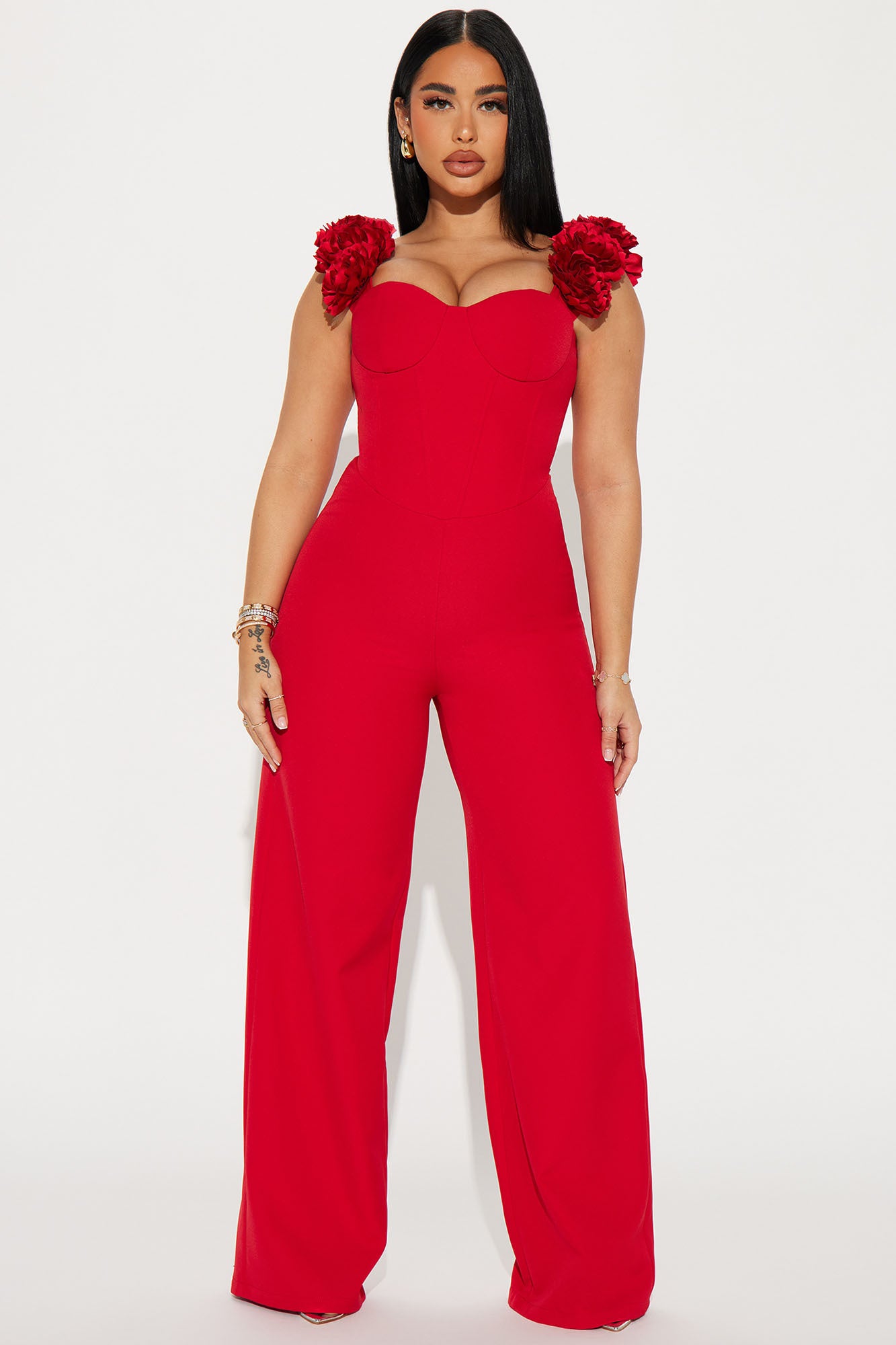 Red jumpsuit hotsell size 16