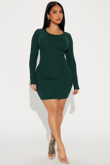 Fall In Puppy Love Mini Dress Heather Grey Fashion Nova
