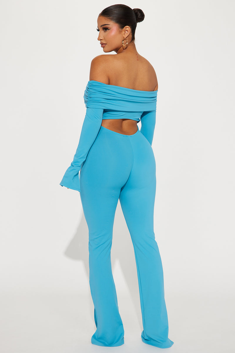 Raelyn Jumpsuit - Turquoise | Fashion Nova, Jumpsuits | Fashion Nova