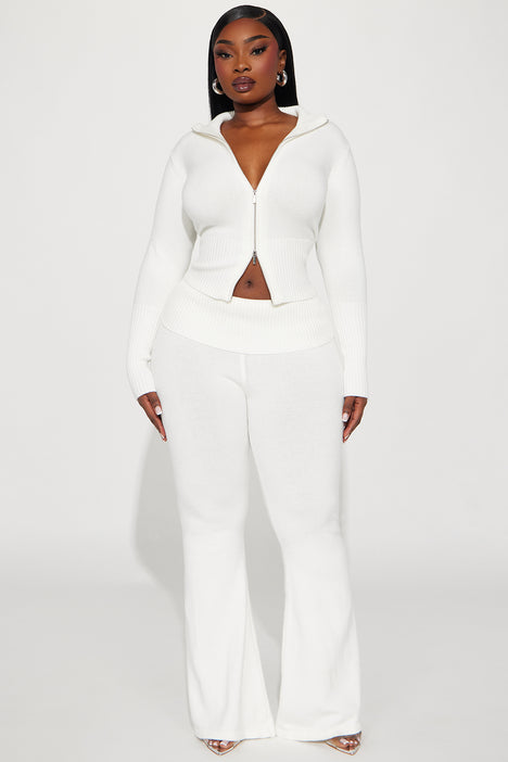 Pin by Hayley A on Fashion.  Two piece jumpsuit, White two piece outfit,  Matching sets outfit
