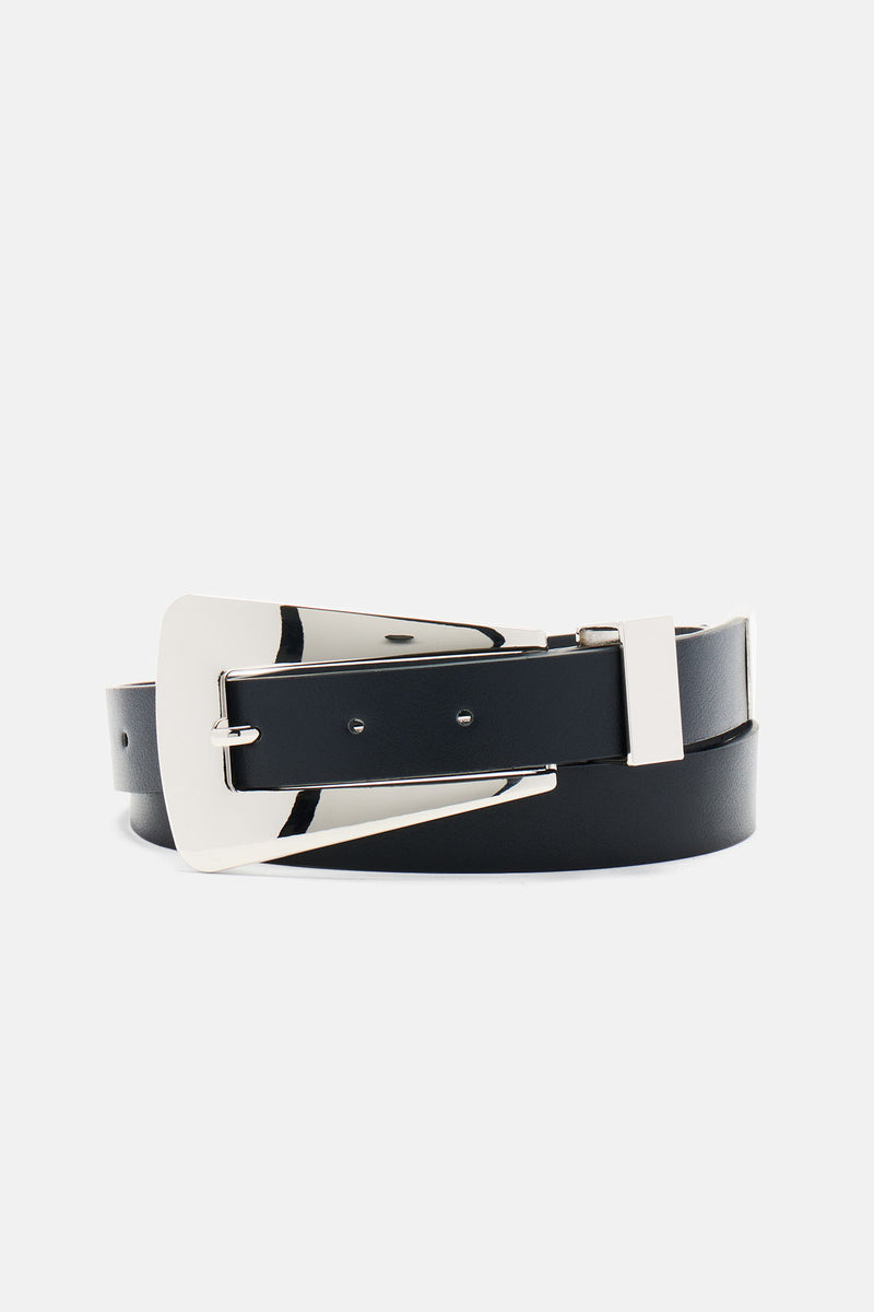 Just My Type Belt - Black/Silver | Fashion Nova, Accessories | Fashion Nova