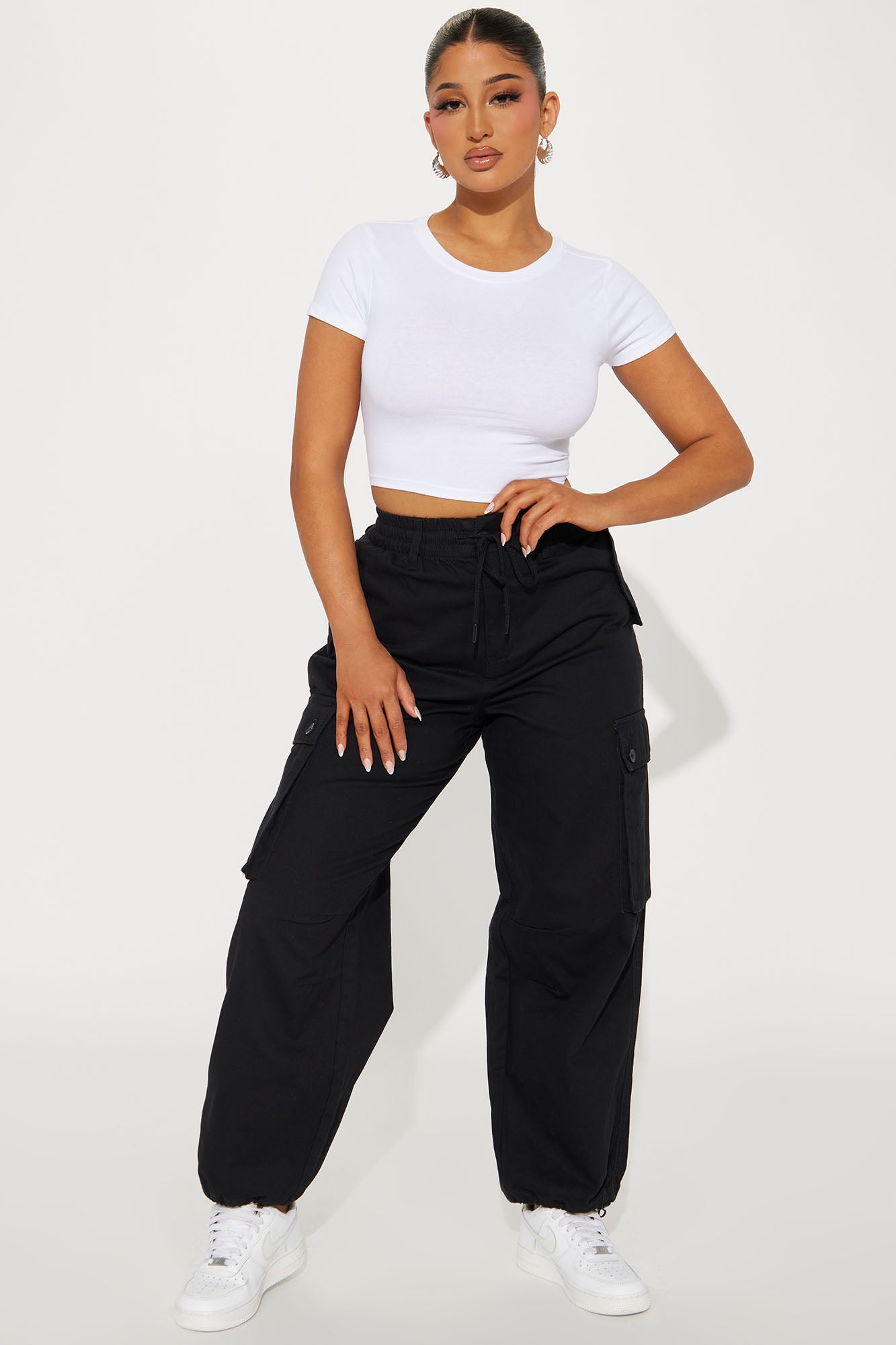 Fashion nova deals cargo joggers