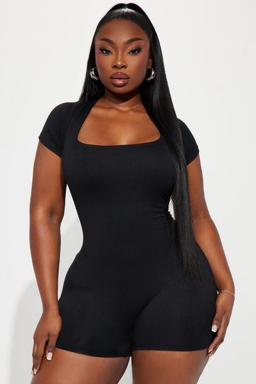 Plus size shorts romper with train shop