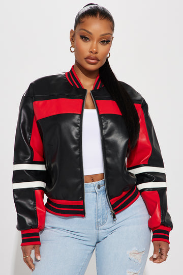 Holographic jacket fashion nova hotsell