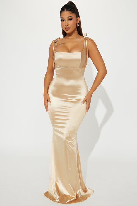 Champagne dress fashion sales nova