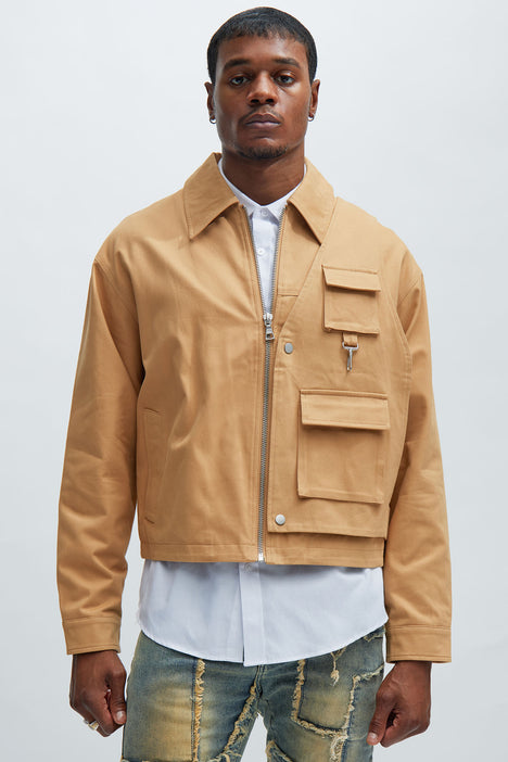 Protocol Boxy Jacket - Taupe | Fashion Nova, Mens Casual Jackets | Fashion  Nova