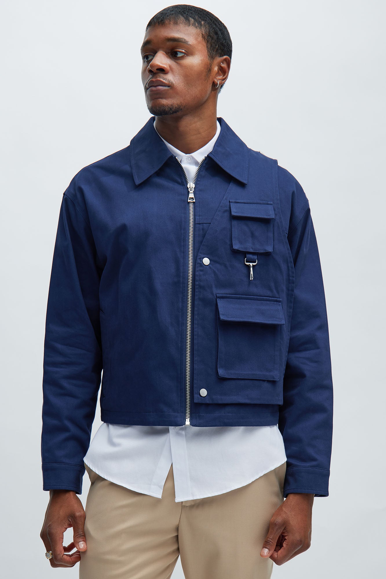 Protocol Boxy Jacket - Navy | Fashion Nova, Mens Casual Jackets | Fashion  Nova