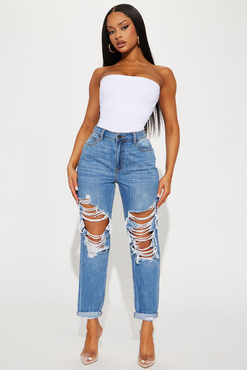 Good Time High Waist Wide Leg Jeans - Brown, Fashion Nova, Jeans