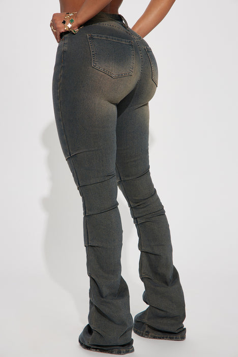 Super stacked 2025 bootcut sweats