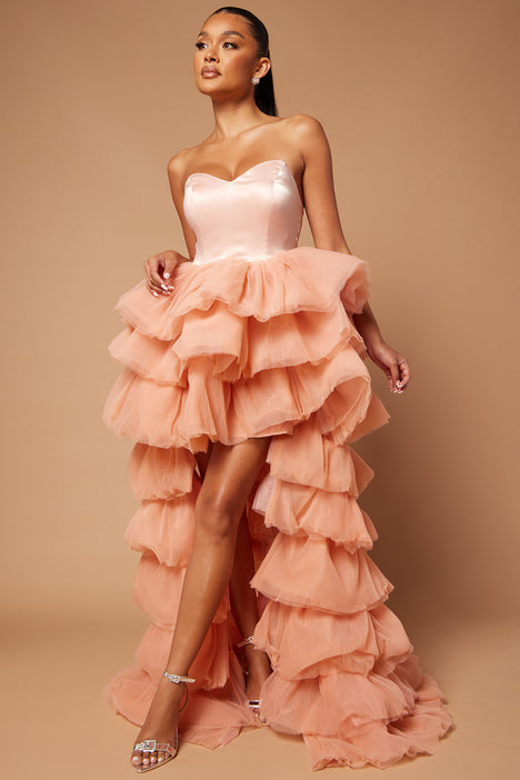 High low top dress fashion nova