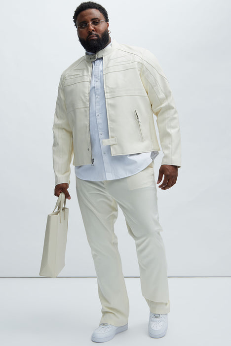 Lord Moto Jacket White Fashion Nova Mens Casual Jackets