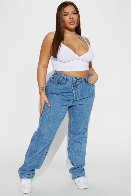 mom jeans fashion nova plus size｜TikTok Search