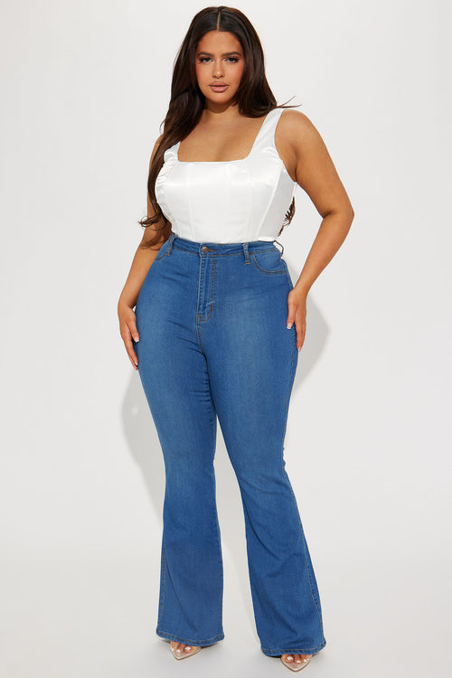 Plus Size Flare Jeans - Curvy Bell Bottoms