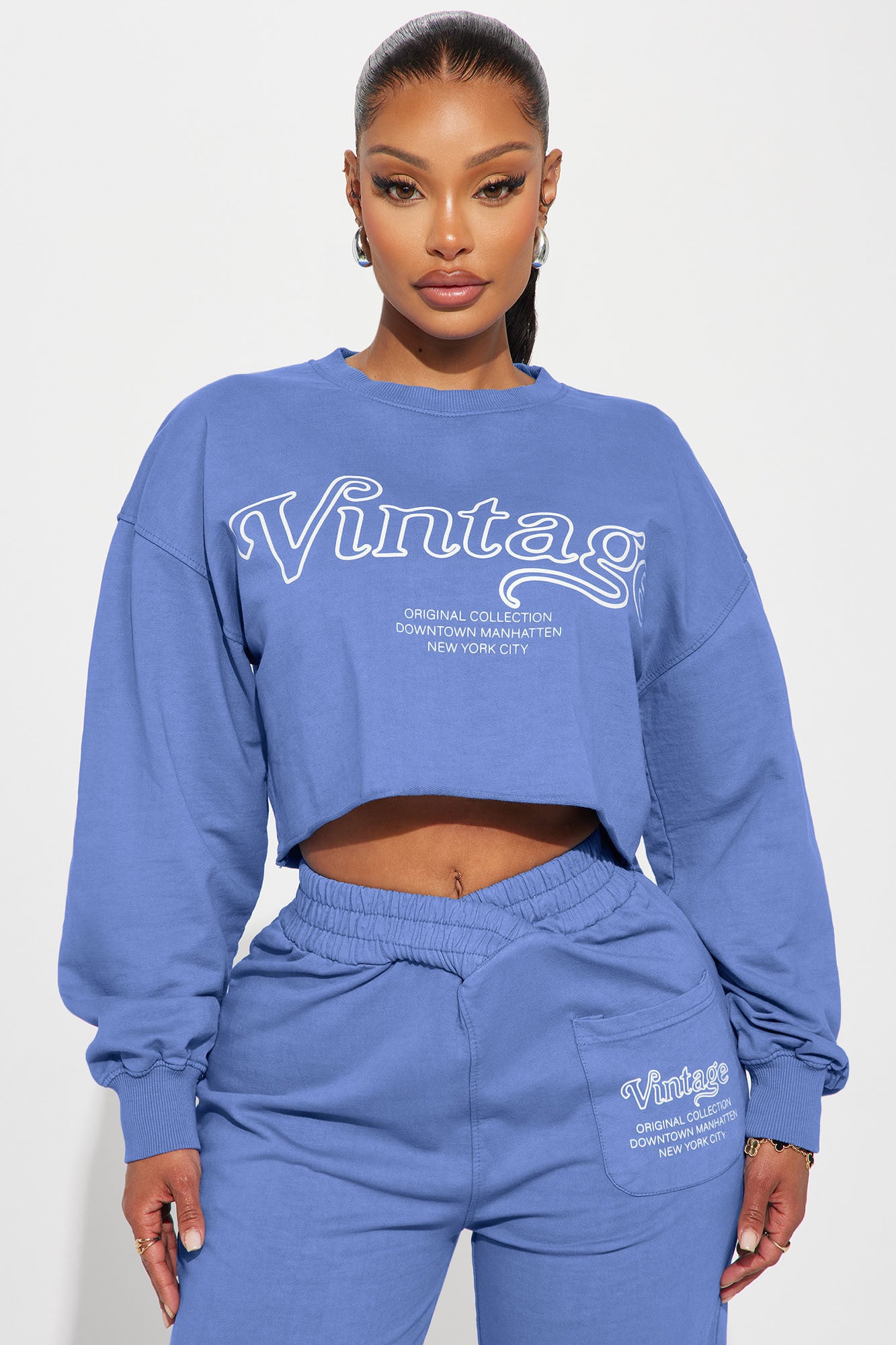 Downtown best sale cropped hoodie