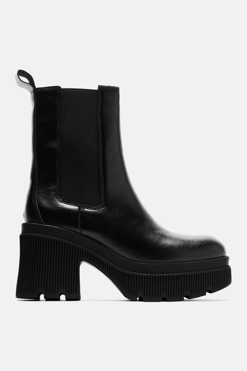 Don't Get Attached Platform Booties - Black | Fashion Nova, Shoes ...