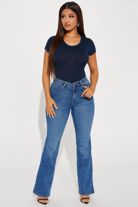 Fashion nova bootcut jeans sales
