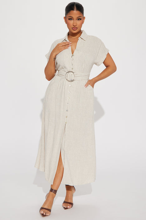 Fashion nova oatmeal dress online