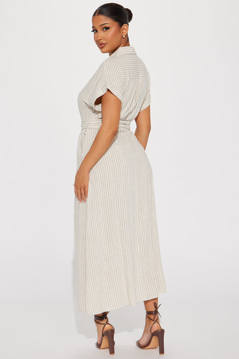 Fashion nova hotsell oatmeal dress