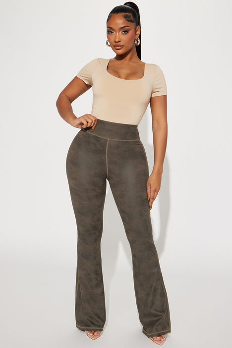 Bell bottom leggings fashion nova store