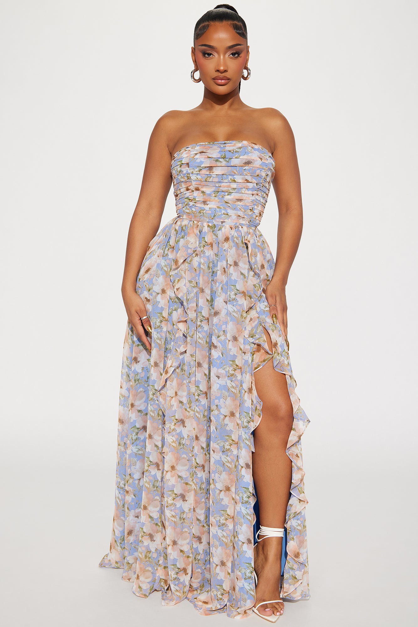 Cheap chiffon maxi dress clearance