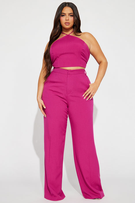Fashion nova linen pants best sale