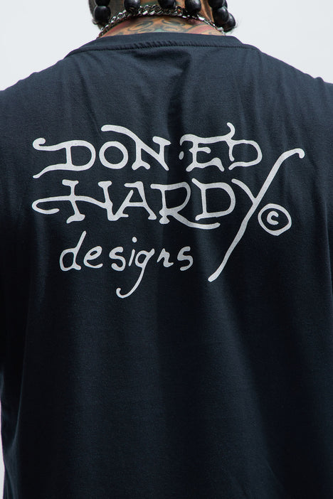 Ed Hardy Mens T-Shirt Size XL Crew Neck Jacket, Dress Shirts, Designer