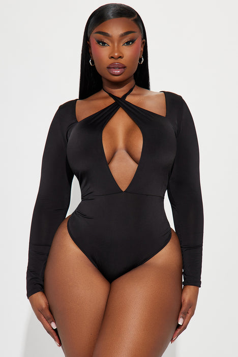 Want It More Bodysuit - Black