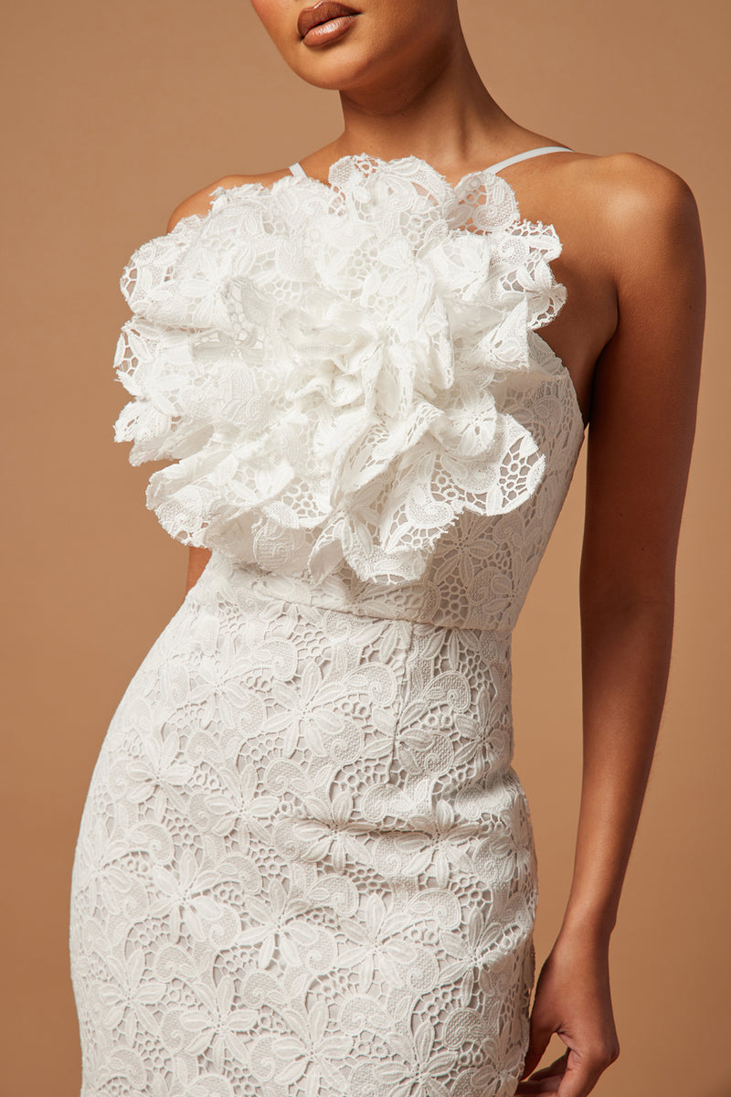 Nadia Lace Mini Dress - White | Fashion Nova, Luxe | Fashion Nova