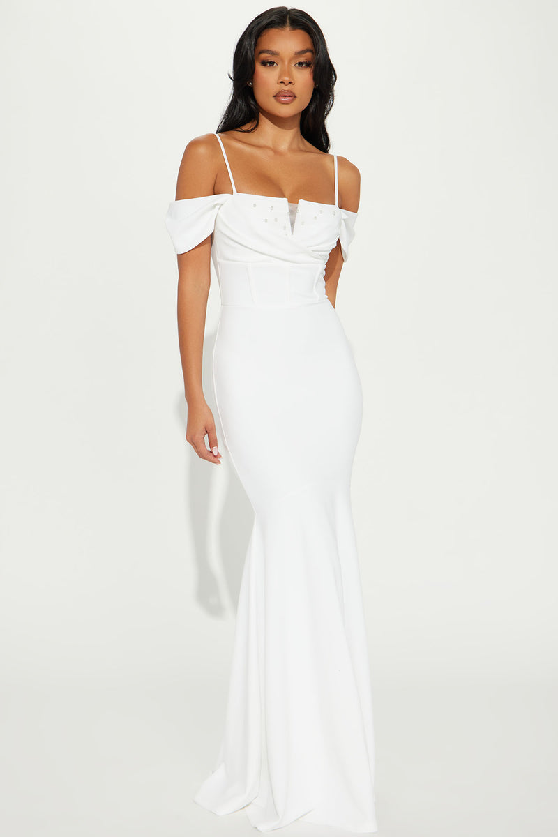 Say I Do Gown - White | Fashion Nova, Dresses | Fashion Nova
