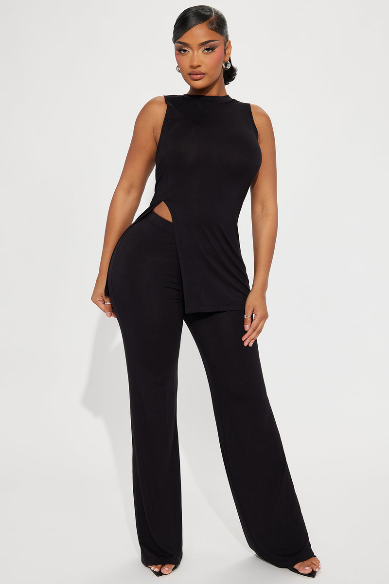 Heidi Pant Set - Black | Fashion Nova, Matching Sets | Fashion Nova