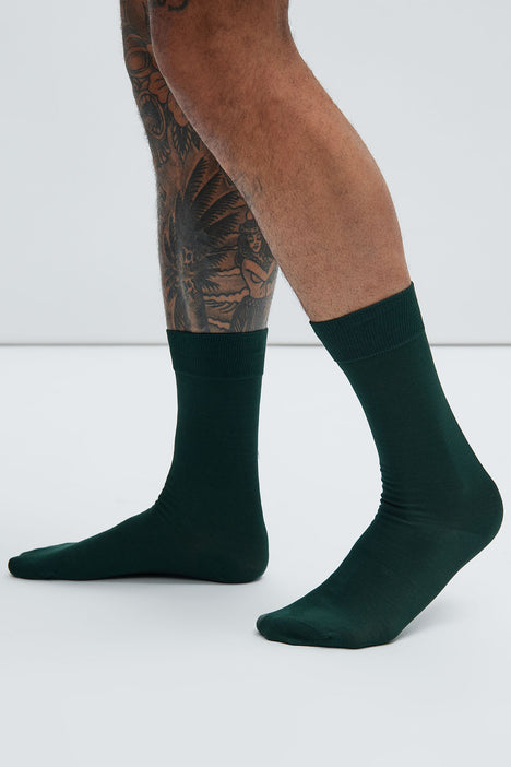 Essential Dress Socks - Green
