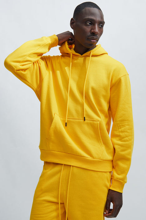 Yellow hoodie oversized new arrivals