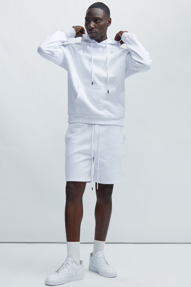 Tyson Sweatshort - White | Fashion Nova, Mens Shorts | Fashion Nova