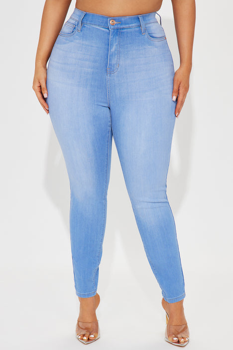 Fashion nova curve hot sale high waisted jeans