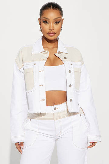 Jackets for women white discount