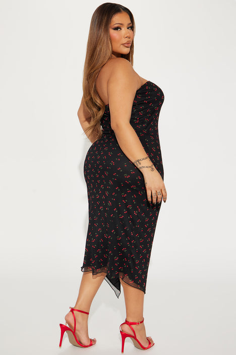 Fashion nova cherry sales dress