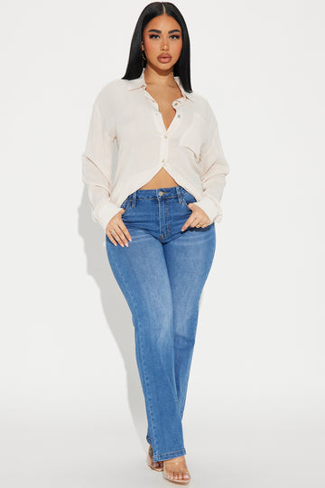 Fashion nova straight leg jeans clearance