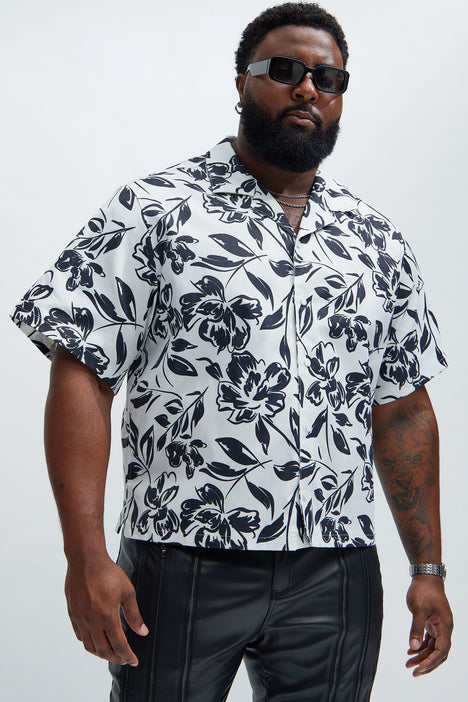 Noche Flor Shirt White combo