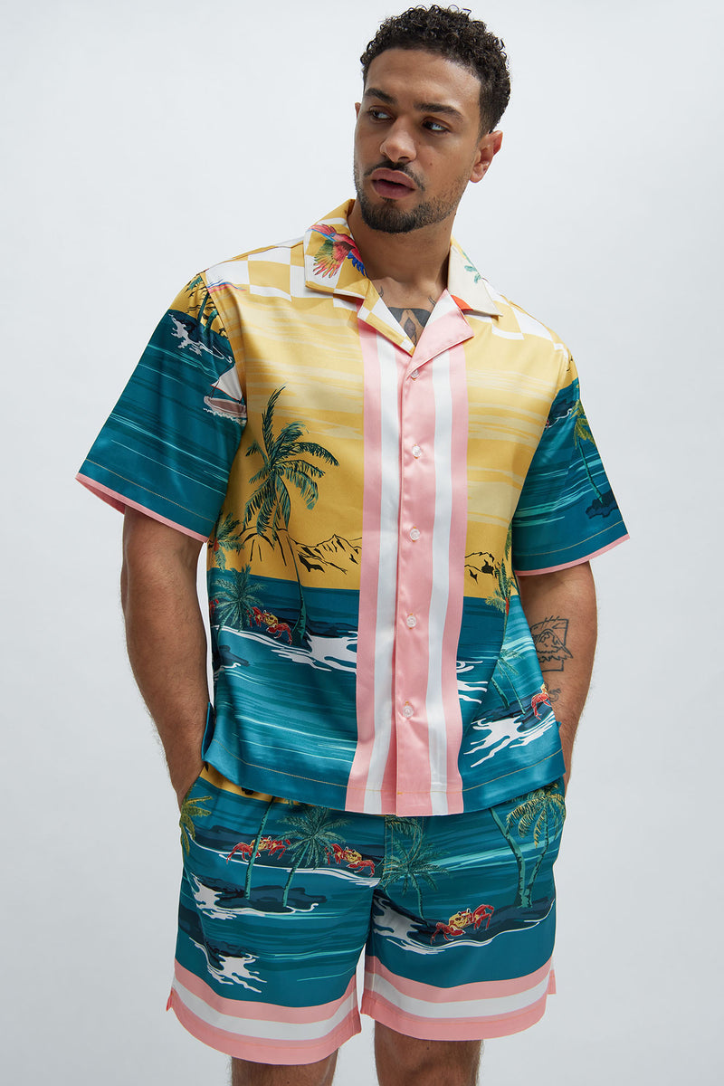 Boracay Beach Shirt - Multi Color | Fashion Nova, Mens Shirts | Fashion ...