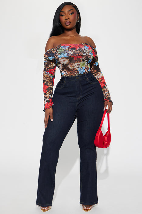 Camisa off shoulder best sale