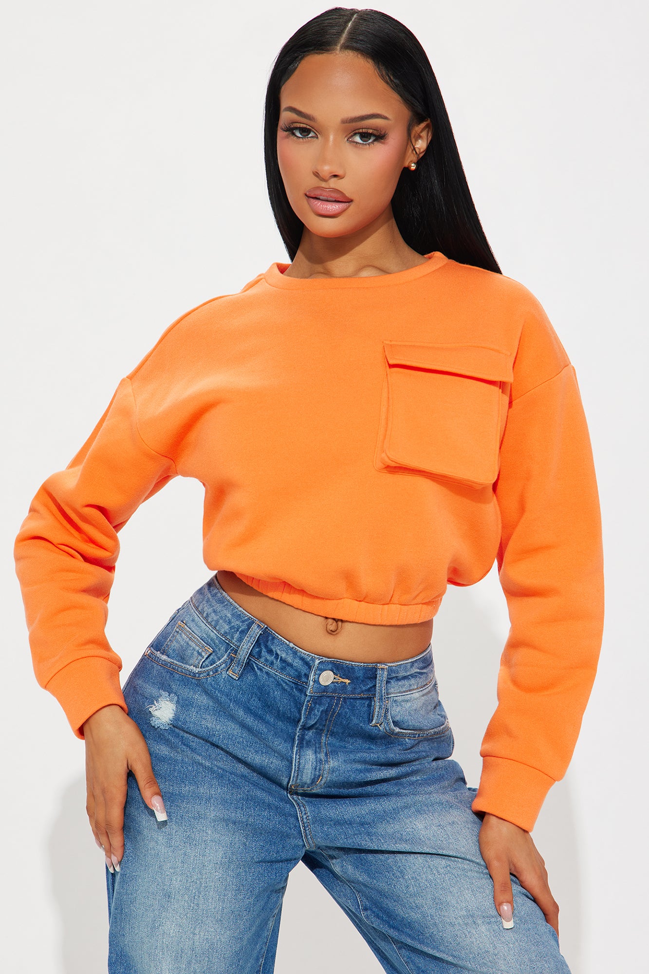 Lounge top fleece top